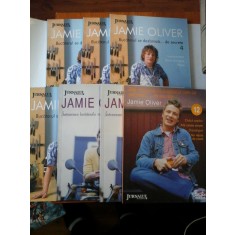 BUCATARUL SE DEZBRACA... DE SECRETE; ( 7 vol ) - JAMIE OLIVER - Editura Jurnalul national; Editura Curtea veche, 2009