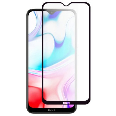 Folie Sticla Tempered Glass Xiaomi Redmi 8 2.5D full glue Fullcover Black foto