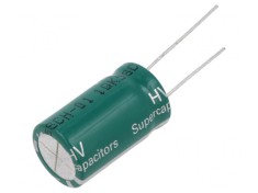 Supercondensator THT 25F 2.7V 7.5mm 27m&Omega;