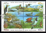NOUA ZEELANDA 1993, Fauna, WWF, serie neuzata, MNH, Nestampilat