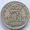 Anglia 6 pence 1944 argint