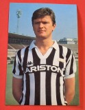 Foto fotbal - jucatorul ALDO SERENA (JUVENTUS TORINO) - dedicatie pe spate (nu cunosc semnatura)