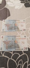 Bancnota 20 lei Ecaterina Teodoroiu