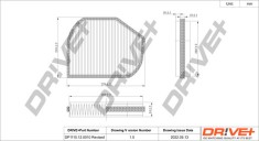 Dr!ve+ DP1110.12.0010 Filtru, aer habitaclu