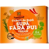 Cub de Supa fara Pui Vegan Ecologic/Bio 6 cuburi