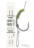 Haldorado - Soft Pop Up Hair Rigs 2 buc./plic - Nr 8