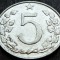 Moneda 5 HALERU - RS CEHOSLOVACIA, anul 1967 * cod 4067 = A.UNC