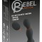 Vibrator anal rotativ cu telecomanda RC Butt Plug with 2 Functions (13,7 cm)