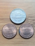 Lot 3 monede USA anul 2000