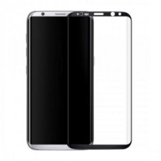 Folie protectie display sticla 6D FULL GLUE Samsung Galaxy S8 BLACK foto