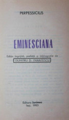 EMINESCIANA - PERPESSICIUS foto