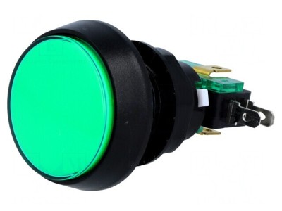 Comutator Verde SPDT 10A/250V foto