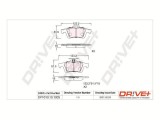 Dr!ve+ DP1010.10.1005 set placute frana,frana disc