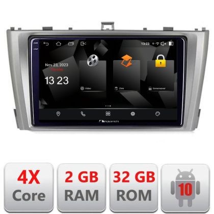 Navigatie Toyota Avensis 2009-2015 5230-TY12 Android Ecran 720P Quad Core 2+32 carplay android auto CarStore Technology