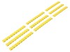 Kit Etichete Cablu Galben 4mm 100buc