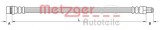 Conducta / cablu frana RENAULT MEGANE II (BM0/1, CM0/1) (2002 - 2011) METZGER 4110991