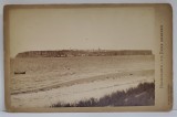 PHOTOGRAPH G. FRIEDERICHS , HELGOLAND - V.D. DUNE GESEHEN , FOTOGRAFIE CABINET , CCA. 1900