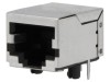 Soclu RJ45 8P8C Ecranat pentru PCB THT