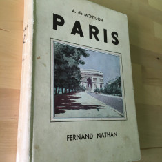 CARTE VECHE: A. de Montgon - Paris [1939] [FR]