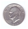 Moneda SUA 1 dollar/dolar 1971 D, stare foarte buna, curata, America de Nord, Cupru-Nichel
