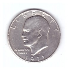 Moneda SUA 1 dollar/dolar 1971 D, stare foarte buna, curata