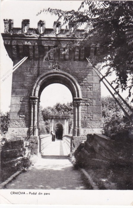 AMS - ILUSTRATA 1157, CRAIOVA - PODUL DIN PARC, ANUL 1959