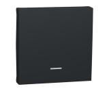 Clapeta intrerupator indicator luminos 2M Noua Unica antracit NU920054N