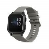 Curea kwmobile pentru Garmin Venu Sq Music /Venu Sq, Silicon, Gri, 60492.22