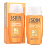 Crema iluminatoare SPF50 PA++++ Fusion Water Magic Glow, 50 ml, Isdin