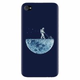 Husa silicon pentru Apple Iphone 4 / 4S, Astronaut 101