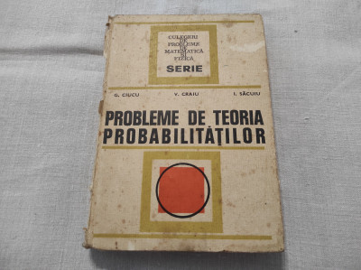Probleme de teoria probabilitatilor - 1974 foto