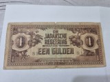 bancnota 1942 indiile olandeze ocup.jap. 1 g