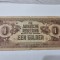 bancnota 1942 indiile olandeze ocup.jap. 1 g