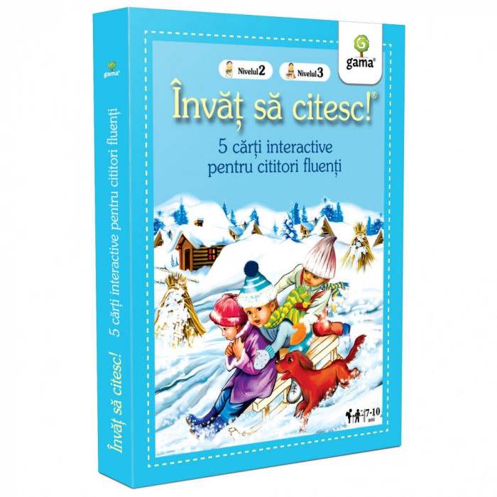 Pachet pentru copii, Invat sa citesc pentru cititori fluenti, 7-10 ani, vol.3, 5 carti