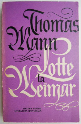 Lotte la Weimar &amp;ndash; Thomas Mann foto