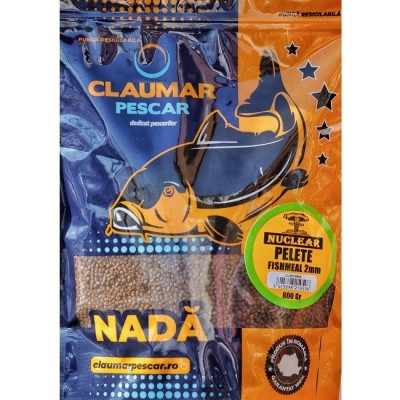 Pelete Feeder Claumar Nuclear Rame si Viermusi 2mm 800gr foto