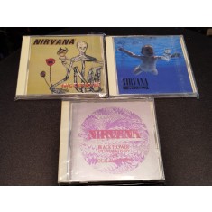 3 CD ALBUME/compilatii CD "PRESA JAPONEZA " DE COLECTIE - NIRVANA -