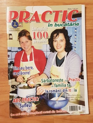 Revista Practic in bucatarie Nr. 2 din 2008 foto
