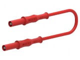 Cablu de măsurare cu mufă banană 4 mm - 36A, de ambele părţi