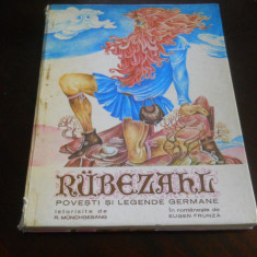 Rubezahl,duhul muntilor-Povesti si legende germane, ilustrat Elena Chinschi,1970