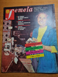 Revista femeia noiembrie 1977-ceausescu la ziua recoltei in orasul pitesti