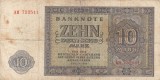 GERMANIA 10 mark 1948 VF-!!!