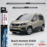 Cumpara ieftin Ștergătoare Peugeot Rifter K9 din 08.2018 | A543S &ndash; BOSCH