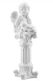 Cumpara ieftin Statueta decorativa, Inger, Alb, 52 cm, DV22-6