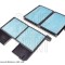 BLUE PRINT ADT32509 Set filtru, aer habitaclu
