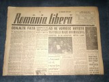 ZIARUL ROMANIA LIBERA 28 MARTIE 1945