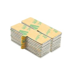 Set 50 magneti neodim, autoadezivi, universali, diverse activitati, 30x10x1 mm