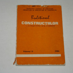 Buletinul constructiilor volumul 11 - 1985