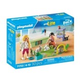 Set starter figurine Playmobil - Familie de iepurasi