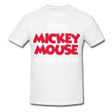 Tricou &quot; Mickey Mouse text &quot;